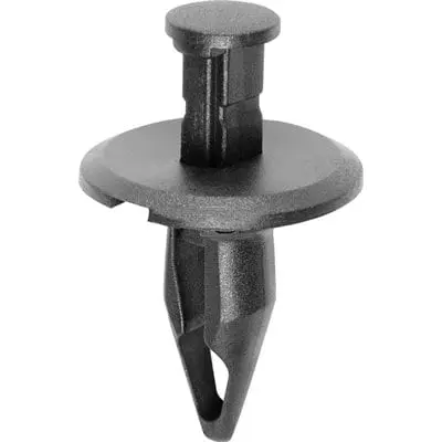 Push Pin Rivet 12.7mm Hole-25mmW Shoulder Black - PK 25-WF46164