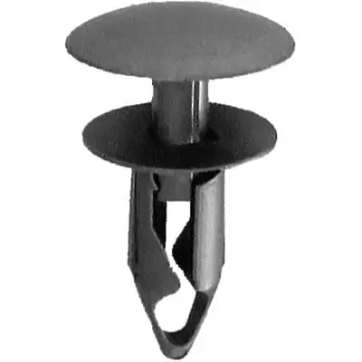 Push Pin Rivet 8.5mm Hole-20mm Washer Torx Black - PK 25-WF46474