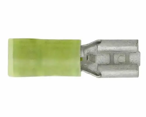 Quick Disconnect Female Nylon Insulated Yellow 12-10Ga-ES26320