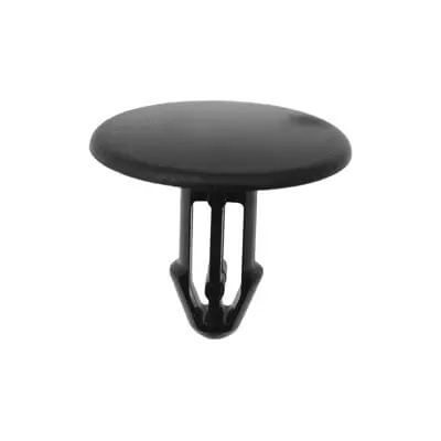 Retainer-Cowl 6mm Hole-20mm Head Black - PK 10-WF47683