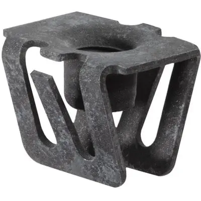 Retainer Metal Nut 14mm Square Hole - PK 10-WF34973