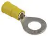 Ring Tongue Connector 5/16" Stud Yellow 10-12Ga - PK 50-ES25515
