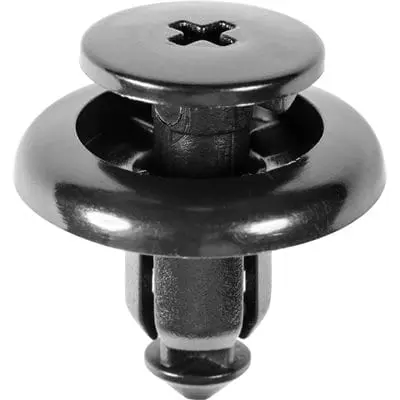 Screw Nail 8mm Hole-20mmw- 9mm Stem Black - PK 15-WF44223