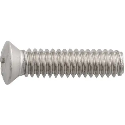 Screw Pan Head Oval Stainless 1/4-20 x 1" - PK 25-WF69034