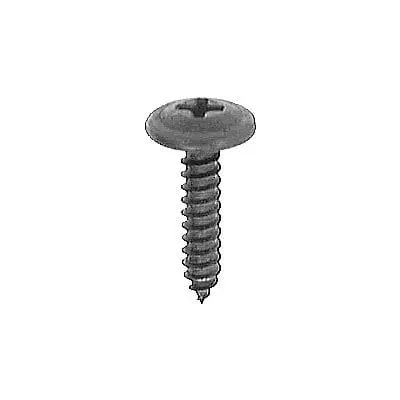 Screw Phillips Flat Washer Head Black 4.2mm x 20-WF68420-P
