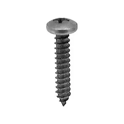 Screw Phillips Pan Head Black #10 x 1" - PK 100-WF60746