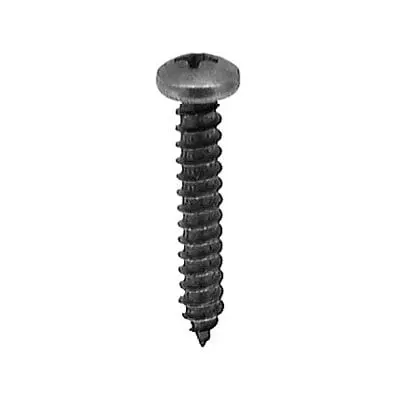 Screw Phillips Pan Head Black #8 x 1" - PK 100-WF60726