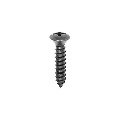 Screw Phillips Pan Head Oval Black #8 x 3/4" - PK 100-WF65036