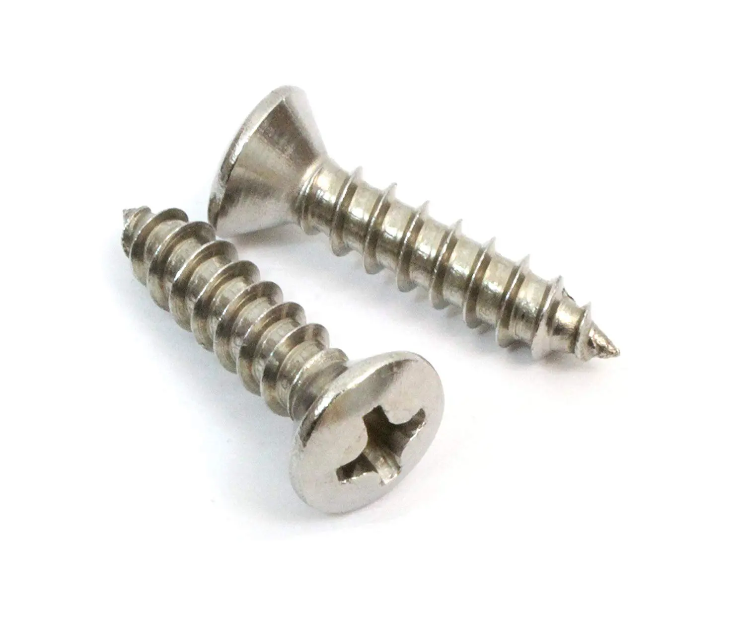 Screw Phillips Pan Head Oval Chrome Pltd #10 x 1-1/2" - PK 100-WF63646
