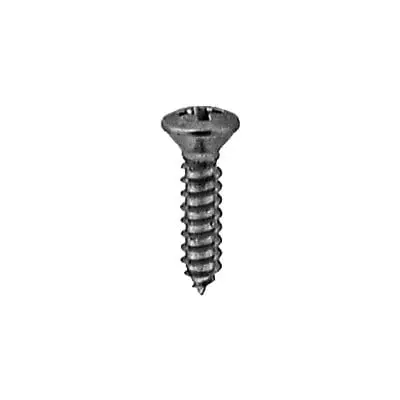 Screw Phillips Pan Head Oval Chrome Pltd #8 x 3/4" - PK 100-WF63536