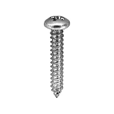Screw Phillips Pan Head Zinc Plated-#12 x 1-1/2" - PK 100-WF60166