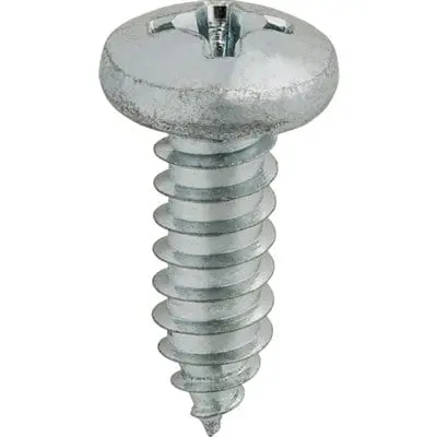 Screw Phillips Pan Head Zinc Plated-#14 x 3/4" - PK 100-WF60186