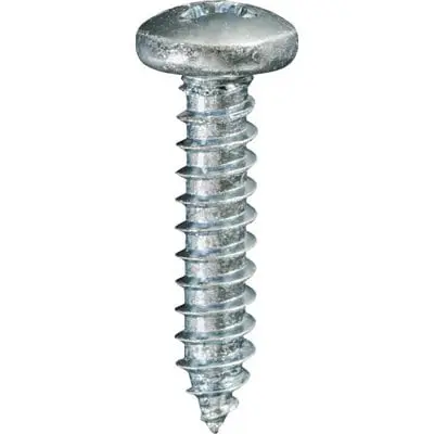 Screw Phillips Pan Head Zinc Plated-# 8 x 3/4" - PK 100-WF60046