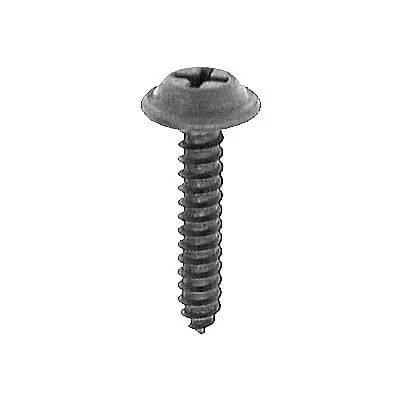 Screw Phillips Pozi Drive Round Head Black 4.8mm x 25 - PK 50-WF68495