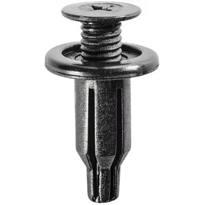 Screw Rivet 10mm Hole-20mmW- 25mm Black-WF45130-P