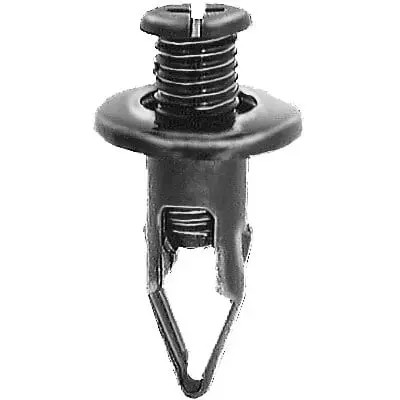Screw Rivet 10mm Hole 20mmW-6mm Grip Black-WF45110-P
