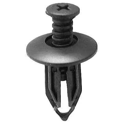 Screw Rivet 12mm Hole-21mm Washer- 21mm Grip Black - PK 25-WF45164
