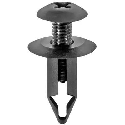 Screw Rivet 6mm Hole-m14W m9 Grip Black-WF45020-P