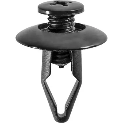 Screw Rivet 8mm Hole 20mmW-8mm Grip Black-WF45080-P