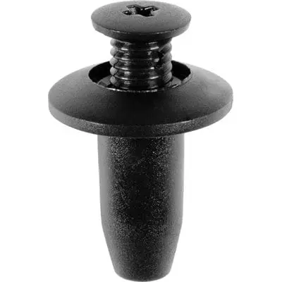 Screw Rivet CE 8mm Hole-18mm Washer-18mm Grip Black - PK 25-WF45274