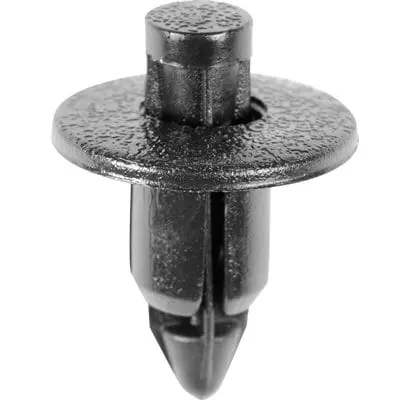 Snap Pin Nail 6mm Hole-15mm Washer Black-WF47030-P