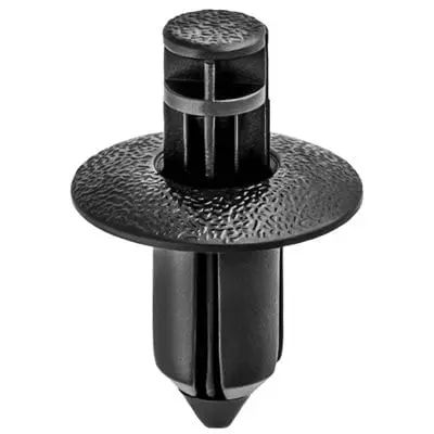 Snap Pin Nail 8mm Hole-17mm Washer Textured Black - PK 10-WF47143