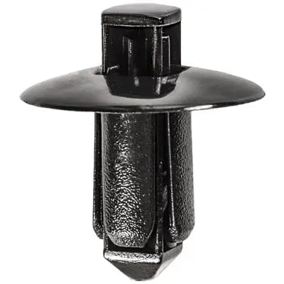 Snap Pin Nail 8mm Hole-20mm Washer 6mm Grip Black-WF47100-P