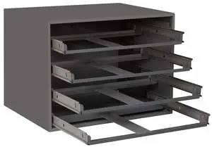 Storage Rack for 4 Large Metal Trays-SE02940