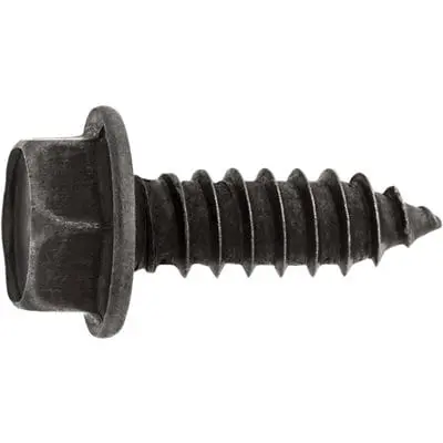 Tap Screw Hex Washer Head Black #14x3/4" - PK 100-WF70836