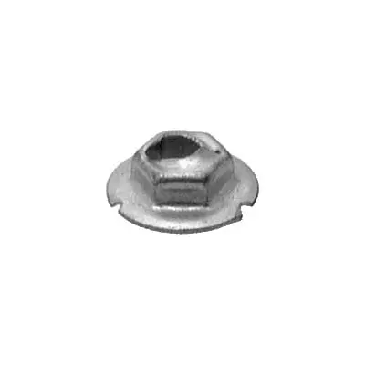 Thread Cut Nut Shaft 3/16" Hole x 3/8" - PK 100-WF35036