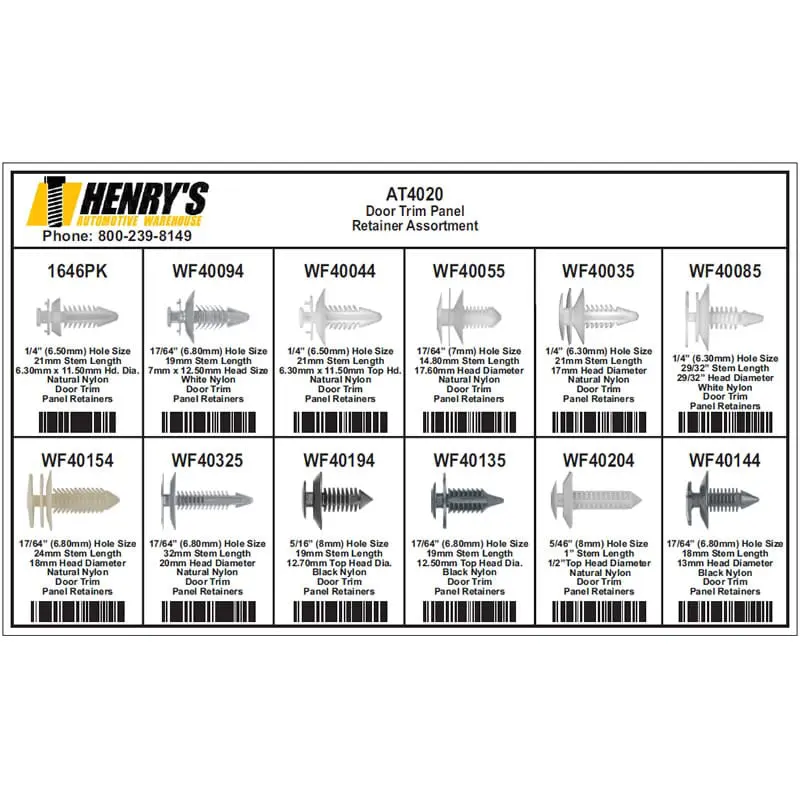 Universal Door Panel Assortment-AT4020