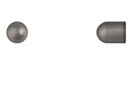 Vacuum Line Plug Rubber 5/16" Tube Size 9/16" Inside Length-MS18084