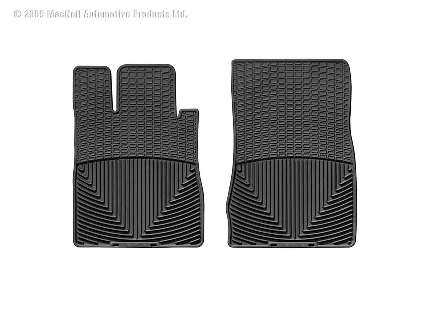 WeatherTech Front All-Weather Front Floor Mats-Black-W36-WT