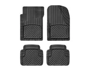 WeatherTech Front and Rear Trim-to-fit HD mat set-Black-11AVMSBHD-WT