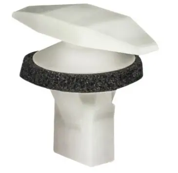 Weatherstrip Retainer 6mm Hole-5x15mm Head-10mm Stem-WF42520-P