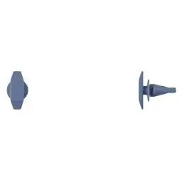 Weatherstrip Retainers 5mm Hole 10mm Stem PK 100-WF43196