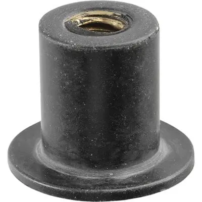 Well Nut 6mm-1.0 Larege Hd .787" - PK 10-WF35963