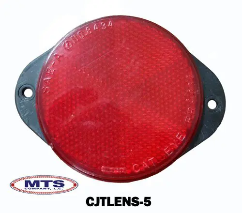 1970-1983 Jeep CJ5| DJ5 w/Tailgate and Right Side Mounted Tire Tail Light Lens Housing Fits in Spare Tire-cjtlens-5