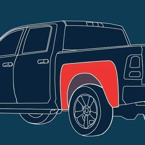 How to repair wheel arches