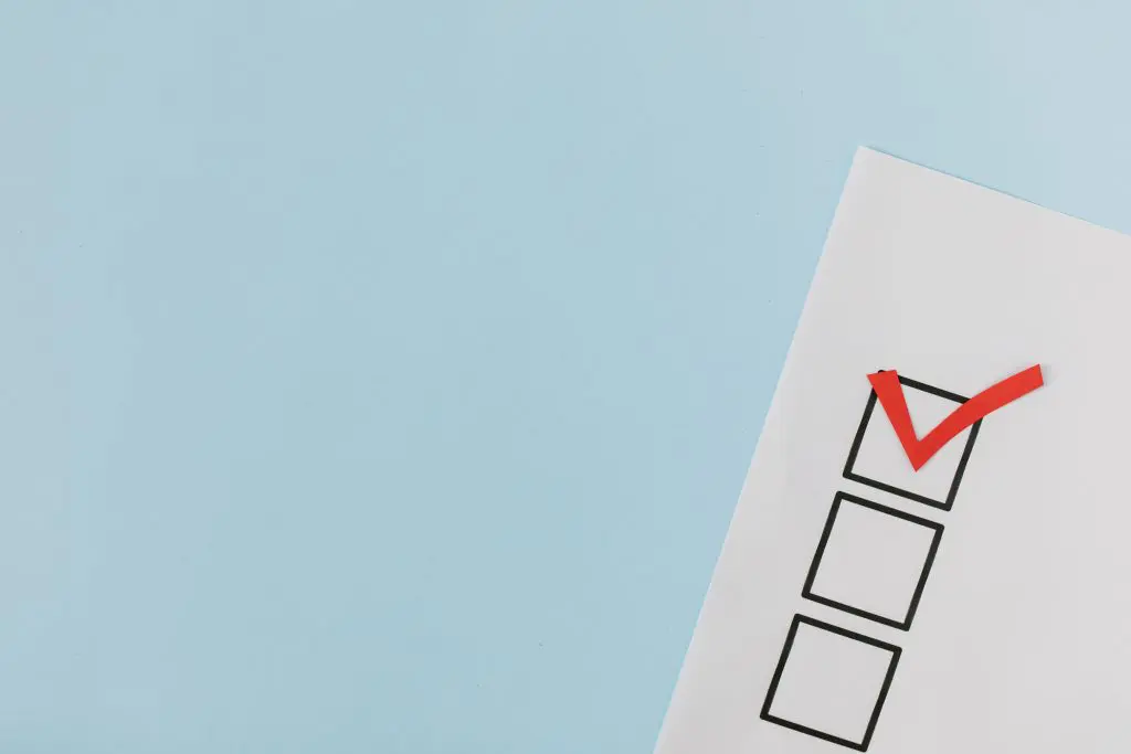 Checklist