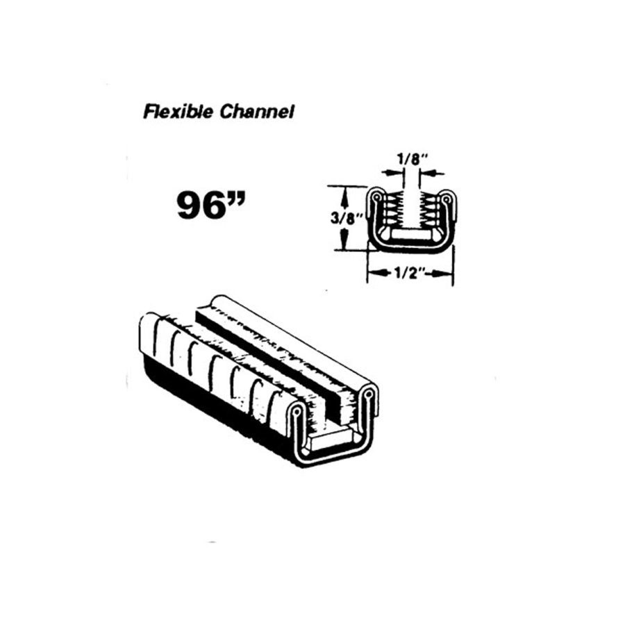 1934-1978 Mercedes-Benz 170 D Flexible glass-run channel