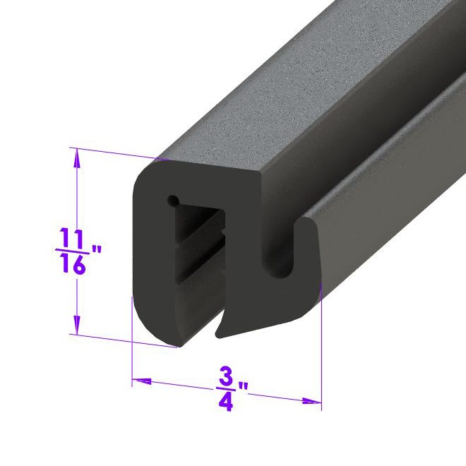 1936-1941 Chrysler|DeSoto|Dodge|Plymouth Airflow|Airstream Windshield and Rear Window Seal