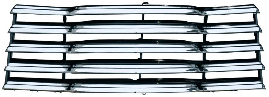 1947-1953 Chevy Pickup Grille (Chrome/Painted Black)-DYNM1137A