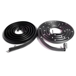 1955-1957 Chevrolet|Pontiac Car Door Molding Seal w/clips and Molded Ends