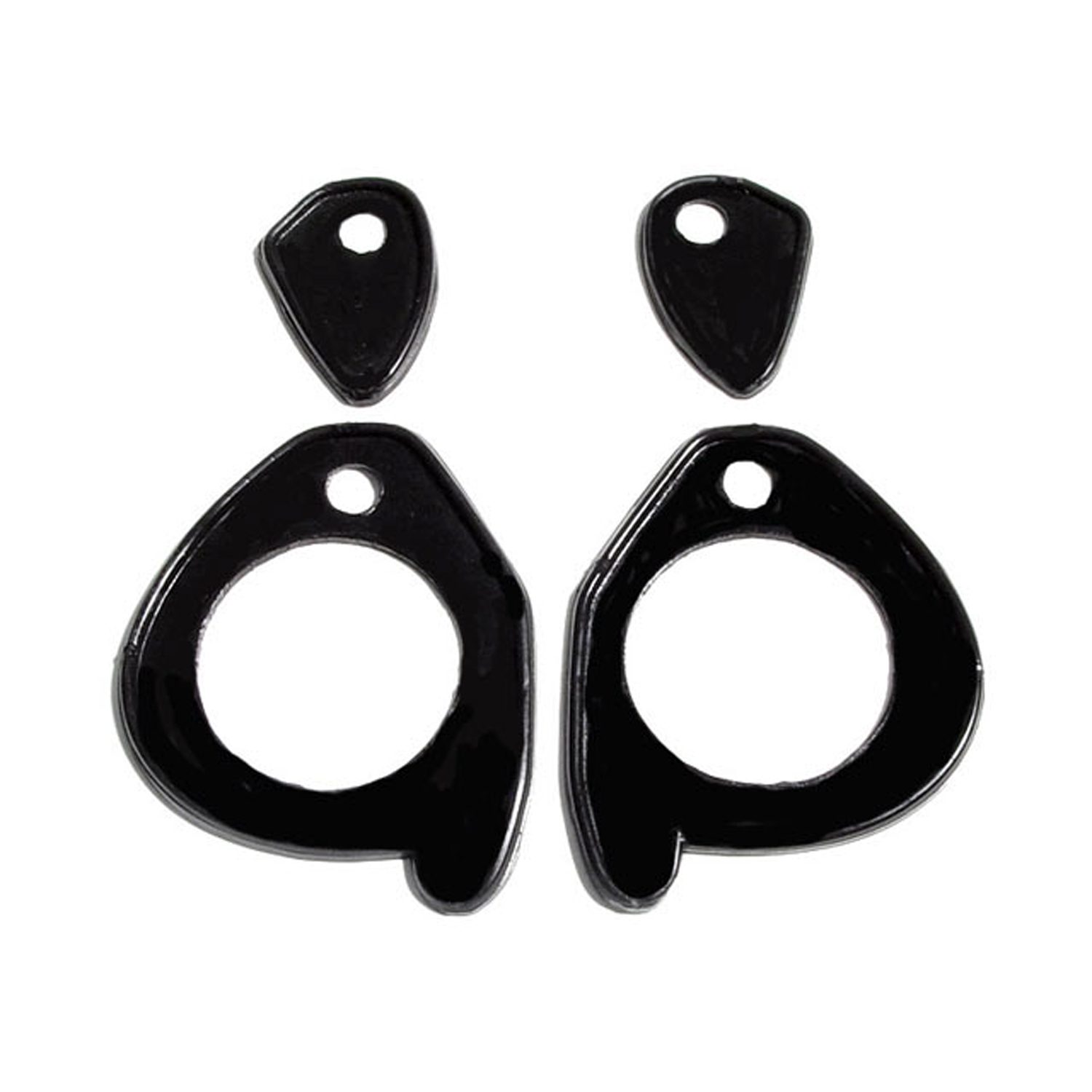 1957-1958 Cadillac DeVille|Series 62 Door Handle Pads 4pc Set