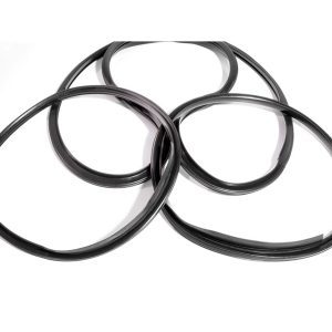 1957 Buick|Oldsmobile 88 Vulcanized rear window gasket 3pc Set-MMPVWS7315-R