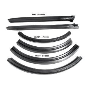 1962-1965 Dodge|Plymouth Belvedere|Coronet Convertible Roof Rail Seals 6pc Set-MMPRR4500-B