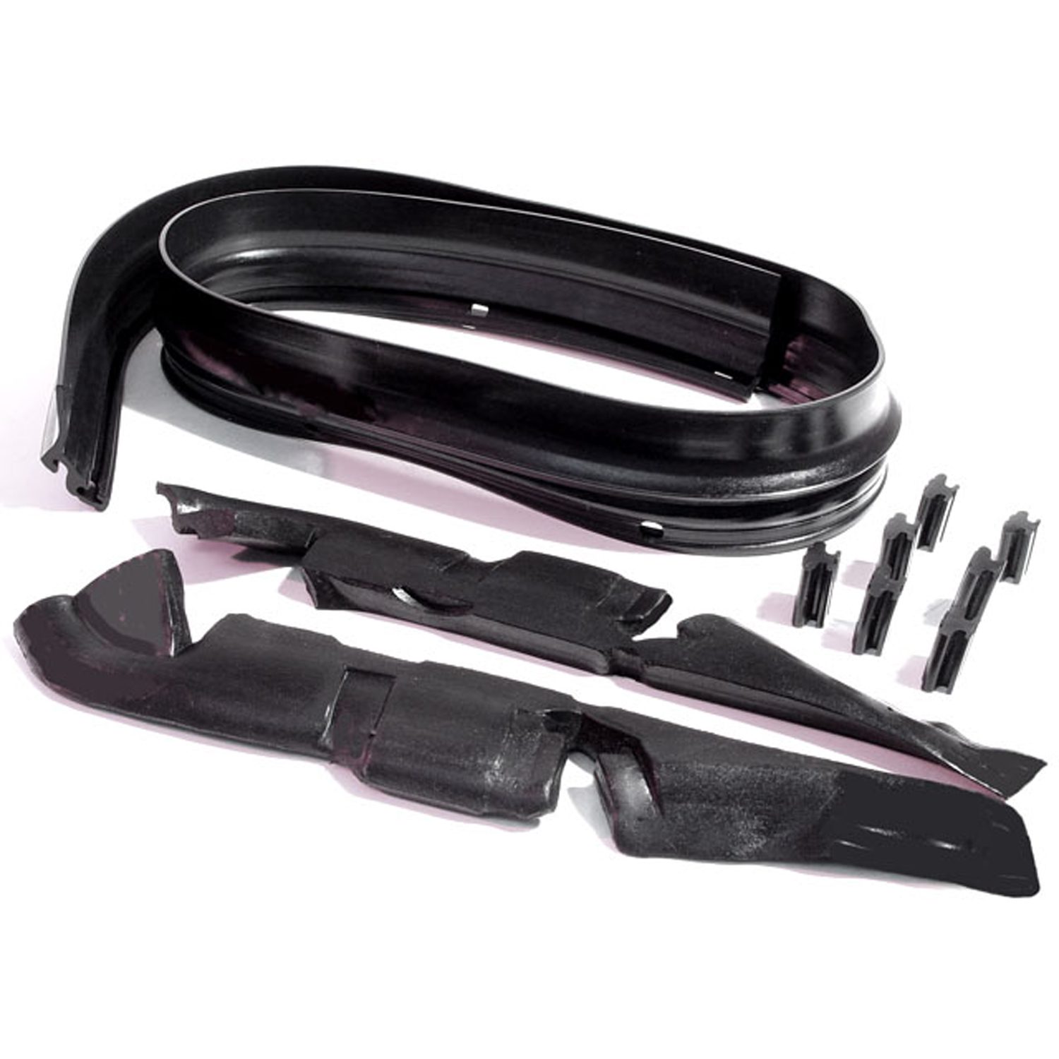 1963-1964 Cadillac DeVille|Eldorado Cowl to Hood Seal 10pc set-MMPCS2-CM