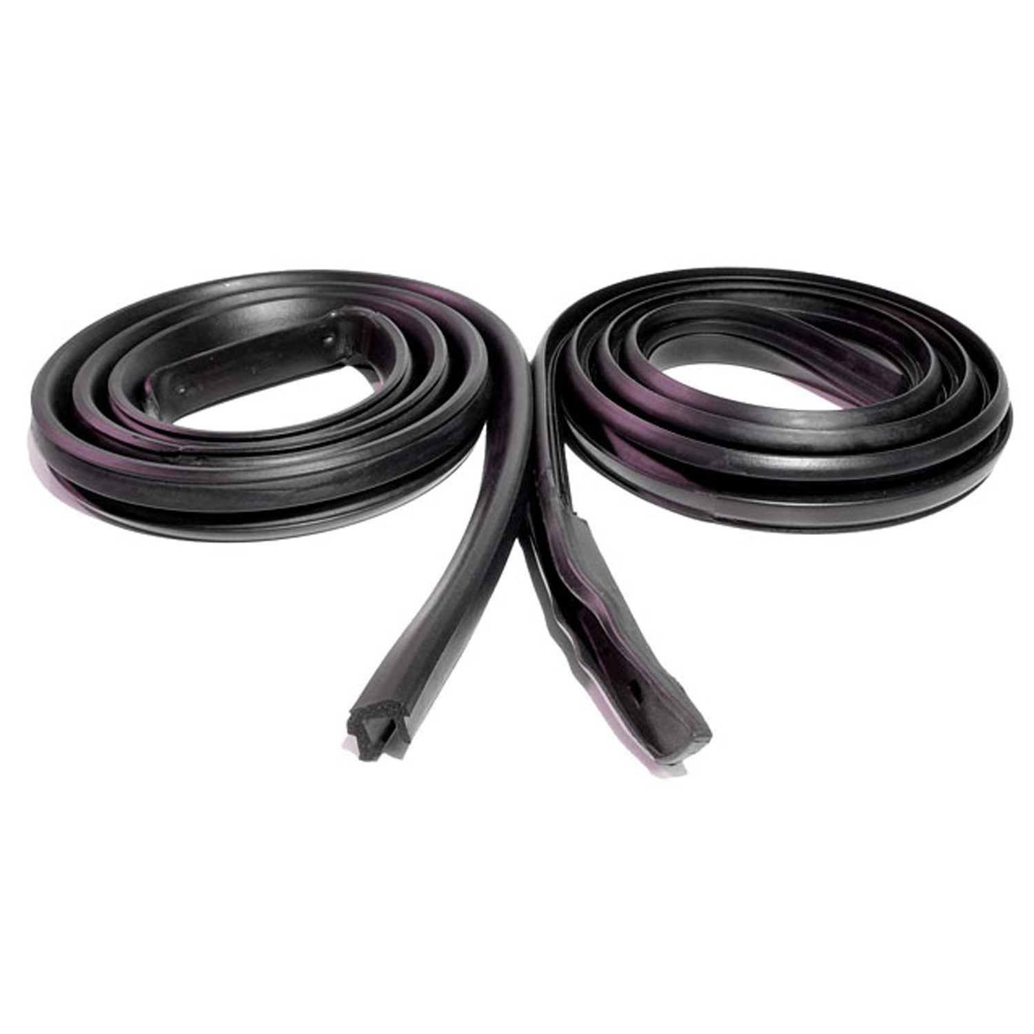 1964-1966 Plymouth Barracuda 2DR Hardtop Molded Roof Rail Seals Kit