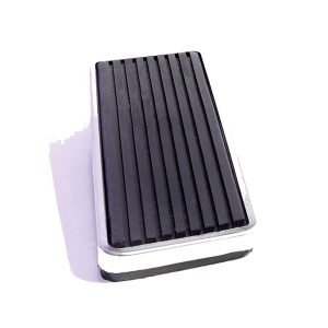 1965-1968 Ford Mustang Accelerator Pedal Pad w/Chrome Trim-MMPAP44